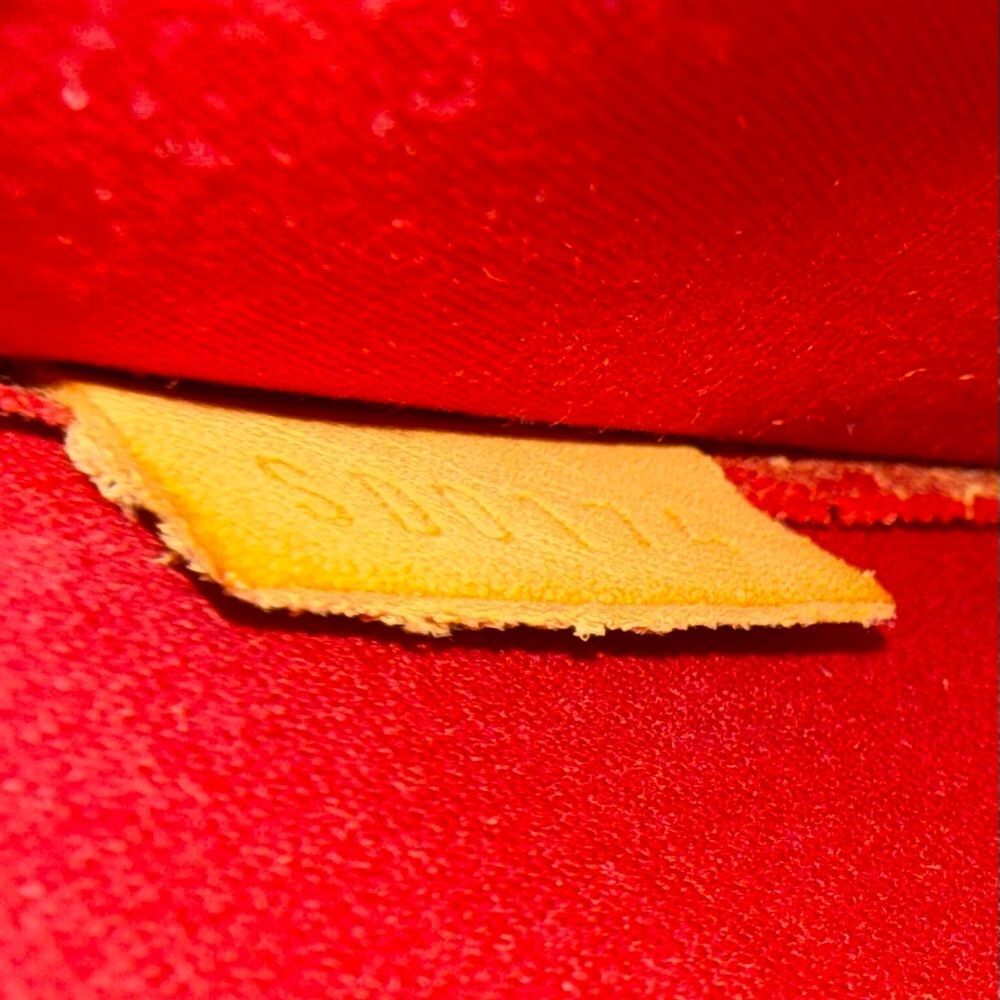 Louis Vuitton Monogram Vernis Alma GM in Red Patent Leather EUC - Picture 8 of 8